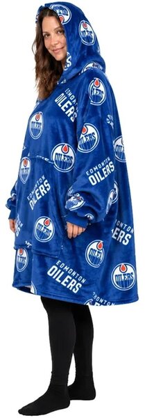 Mikinová televizní deka NHL Edmonton Oilers - vel. M