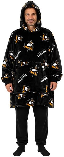 Mikinová televizní deka NHL Pittsburgh Penguins - vel. M