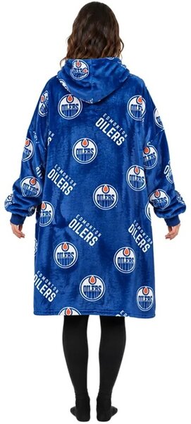 Mikinová televizní deka NHL Edmonton Oilers - vel. M