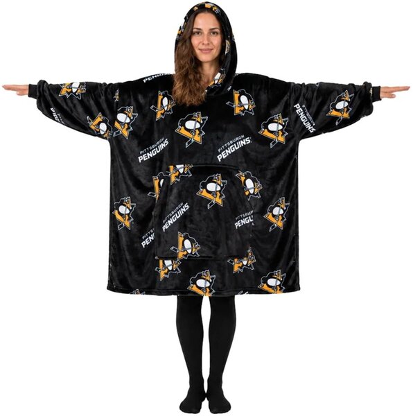 Mikinová televizní deka NHL Pittsburgh Penguins - vel. M