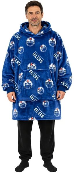 Mikinová televizní deka NHL Edmonton Oilers - vel. M