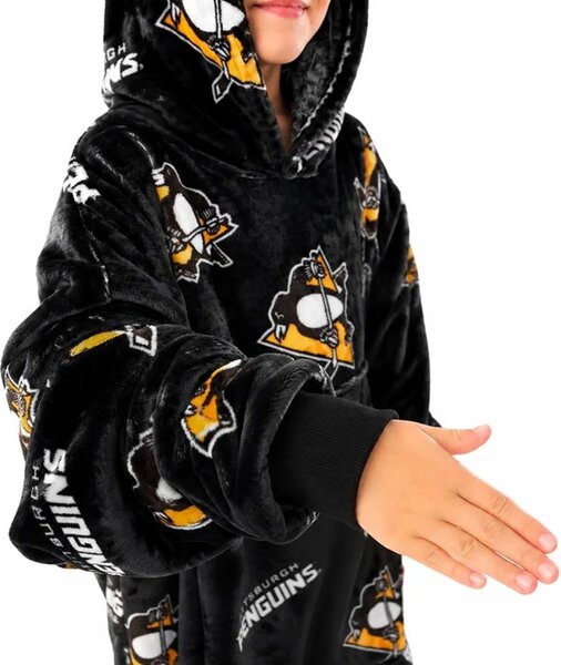 Mikinová televizní deka NHL Pittsburgh Penguins - vel. S