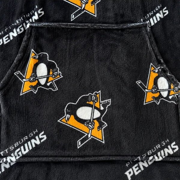 Mikinová televizní deka NHL Pittsburgh Penguins - vel. M