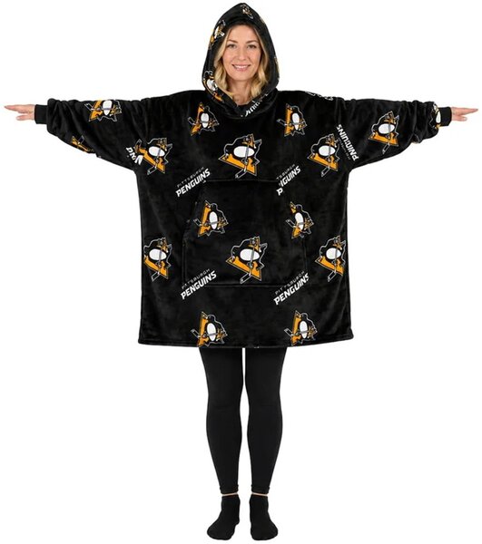 Mikinová televizní deka NHL Pittsburgh Penguins - vel. S
