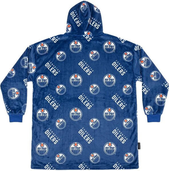 Mikinová televizní deka NHL Edmonton Oilers - vel. XL
