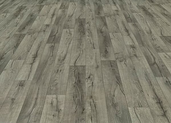 Breno PVC MAXIMA EKO Hunter Oak 094 (638-12) – šedé dřevo, šíře 400 cm