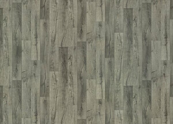 Breno PVC MAXIMA EKO Hunter Oak 094 (638-12) – šedé dřevo, šíře 400 cm