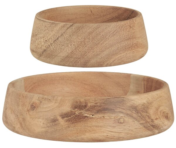 Dřevěná miska Acacia Wood – set 2 ks