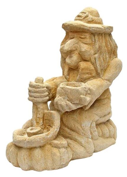 Socha staré čarodějnice 48cm