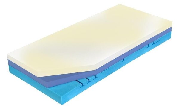 Curem CUREM C3000 HY 22 cm - pohodlná pevná matrace s lenivou pěnou 90 x 200 cm