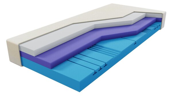 Curem CUREM C3000 HY 22 cm - pohodlná pevná matrace s lenivou pěnou 90 x 200 cm