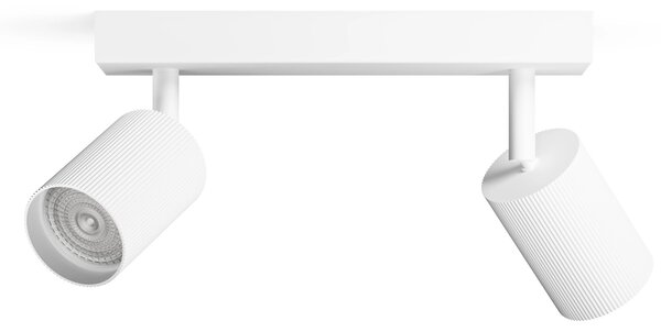 Wyatt LED bodové svítidlo 2x5W, AC 220–240, bílá