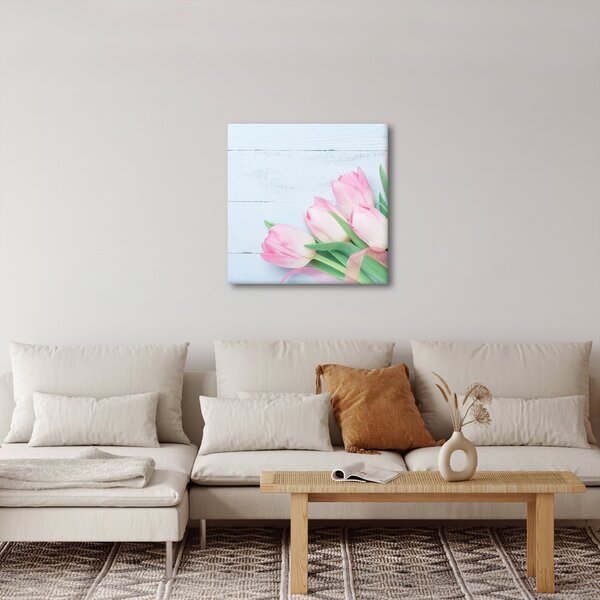 Obraz - Kytice tulipánů (30x30 cm)