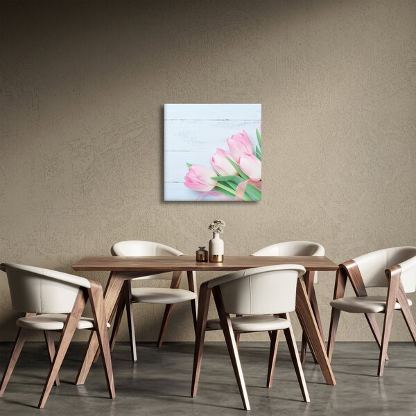 Obraz - Kytice tulipánů (30x30 cm)