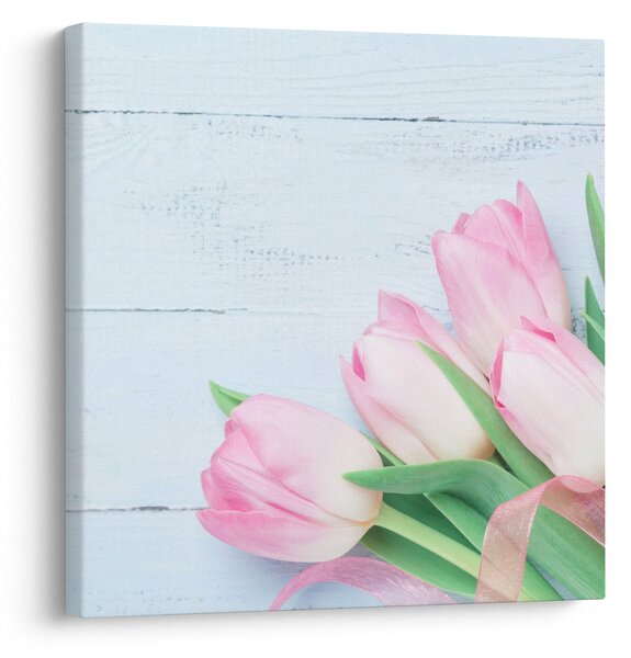 Obraz - Kytice tulipánů (30x30 cm)