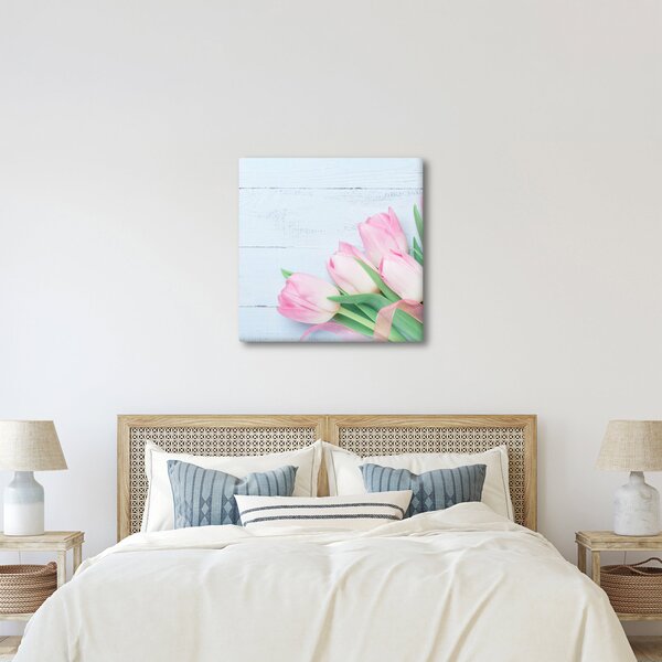 Obraz - Kytice tulipánů (30x30 cm)