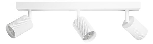 Wyatt LED bodové svítidlo 3×5W, AC 220–240, bílá