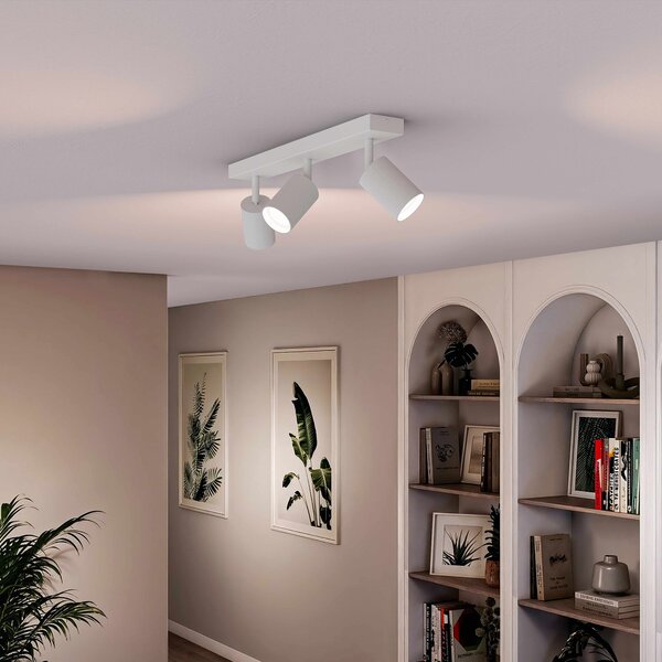 Wyatt LED bodové svítidlo 3×5W, AC 220–240, bílá