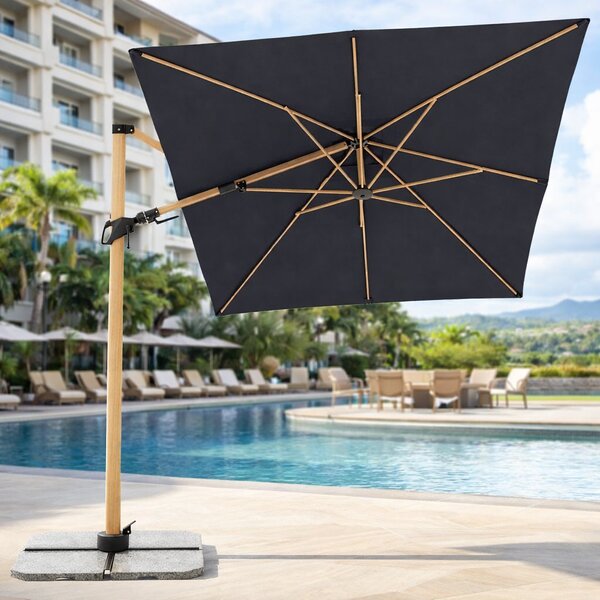 Doppler ALU WOOD 300 x 220 cm antracit Doppler