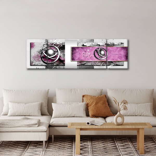 Obraz abstrakce (170x50 cm)