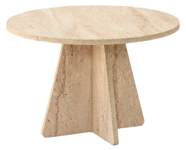 ASIR Konferenční stolek MUSHROOM travertin
