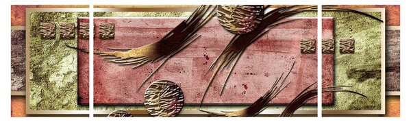 Abstraktní obraz (170x50 cm)