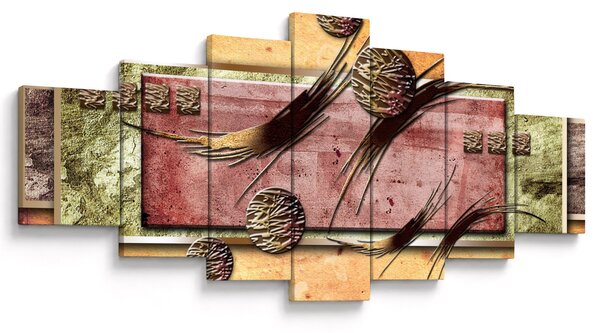 Abstraktní obraz (210x100 cm)