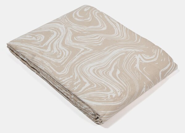 Sinsay - Sada saténového povlečení - béžová