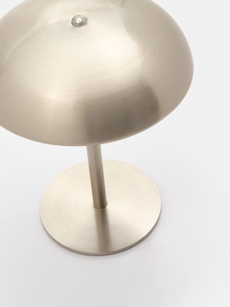 Sinsay - LED stolní lampa z kovu - sříbrná