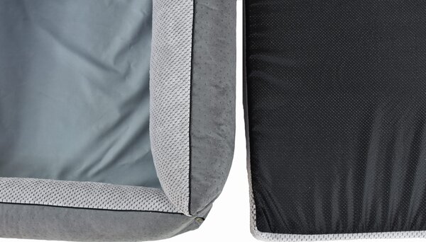 Lauren Design Pelech Rocky Orthopedic, šedý Velikost: L (97 x 86cm)