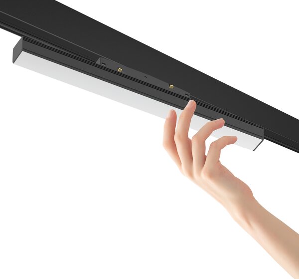 Mantra 8318 Magneto 48V, černý lineární modul LED 8W 3000K 120°, on/off, délka 30cm