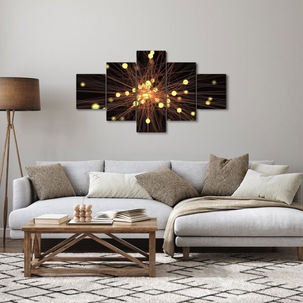 Obraz abstrakce (125x70 cm)