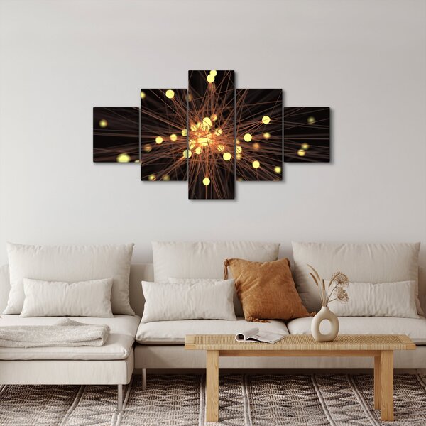 Obraz abstrakce (125x70 cm)