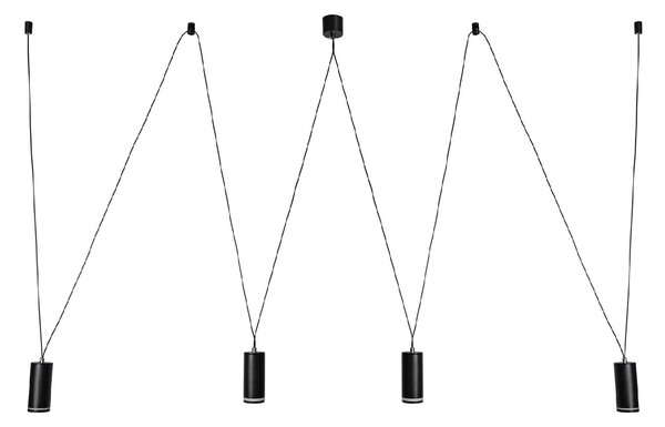 73038 závěsné svítidlo Senobia GU10 4X MAX 5W IP20