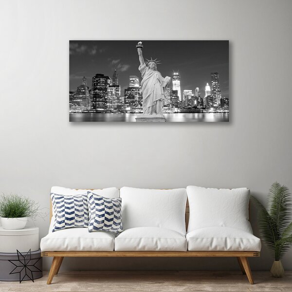 Obraz na plátně Socha Svobody New York 125x50 cm