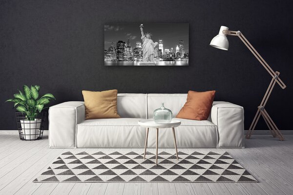 Obraz na plátně Socha Svobody New York 125x50 cm