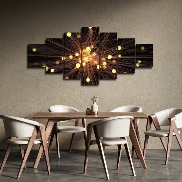 Obraz abstrakce (210x100 cm)