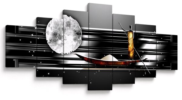 Obraz starověké dobové malby (210x100 cm)