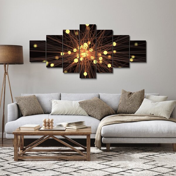 Obraz abstrakce (210x100 cm)