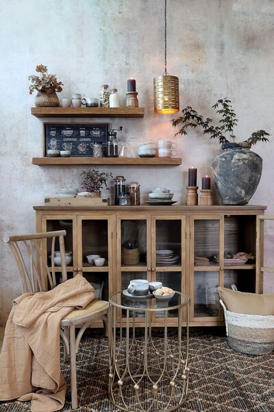 Černá nástěnná cedule s dřevěným rámem Coffee – 40*30 cm - Chic Antique