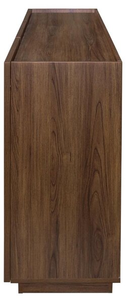 CALICOSY – Komoda se 3 dvířky, Imitace ořech, šířka 140 cm – ABEL