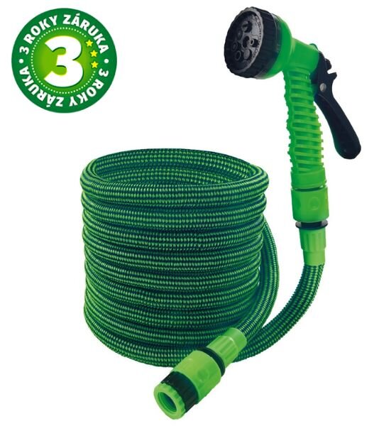 Zahradní hadice Navelis 25m, s pistolí, 7 funkcí kropení, 3 roky záruka