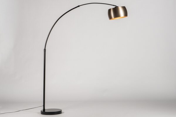 Stojací oblouková lampa Bond Gold (LMD)