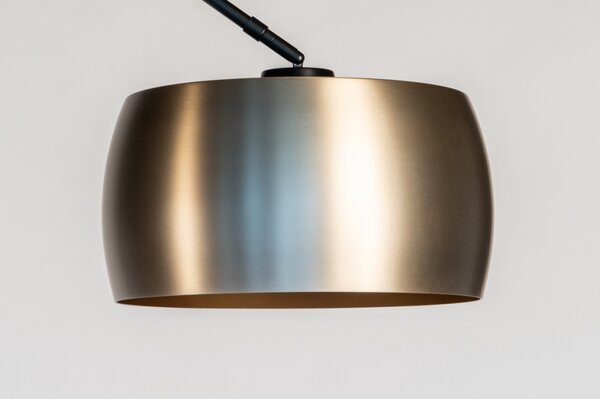 Stojací oblouková lampa Bond Gold (LMD)