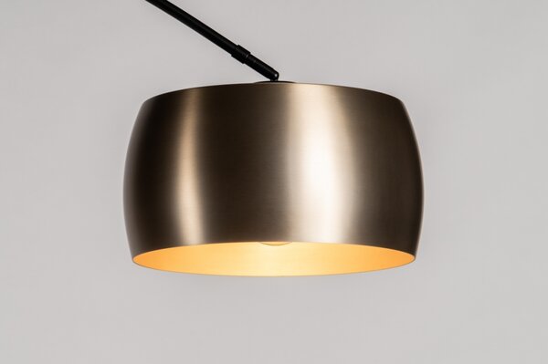 Stojací oblouková lampa Bond Gold (LMD)