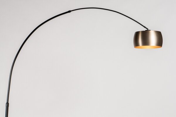 Stojací oblouková lampa Bond Gold (LMD)