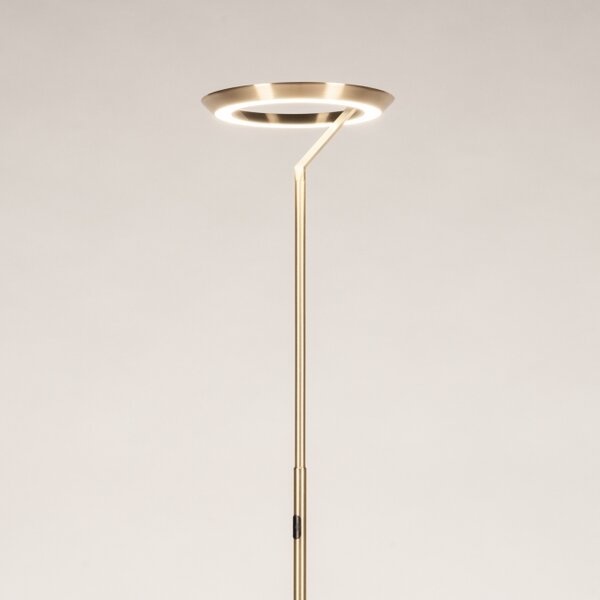 Stojací LED lampa s dotykovým stmívačem Gamma Gold (LMD)