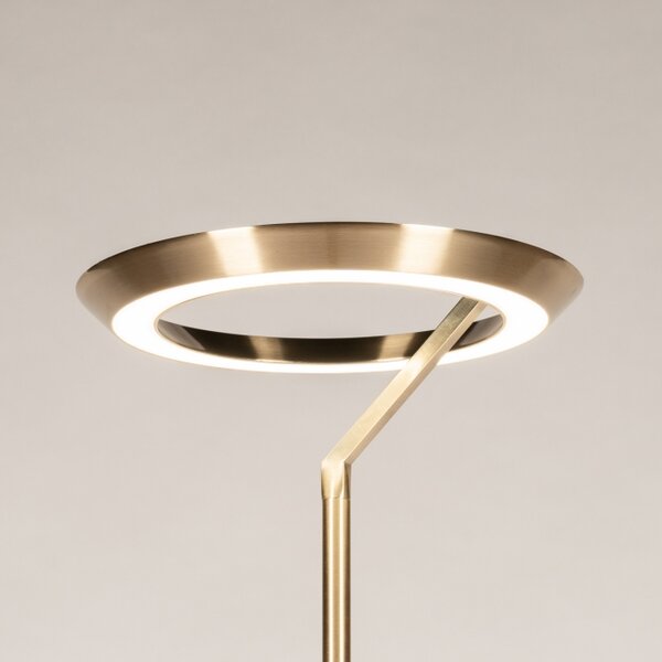 Stojací LED lampa s dotykovým stmívačem Gamma Gold (LMD)