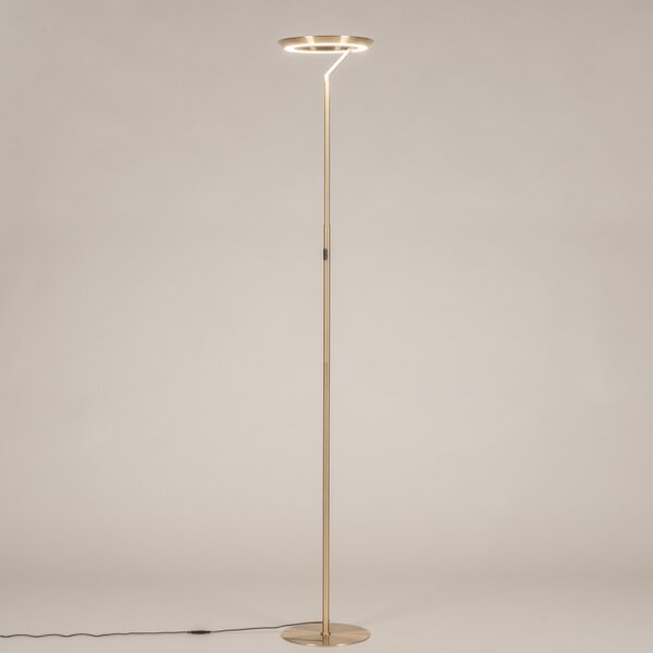 Stojací LED lampa s dotykovým stmívačem Gamma Gold (LMD)