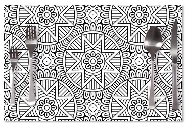 Sablio Prostírání Hvězdy mehendi: 40x30cm